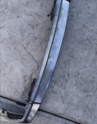1987 Yamaha XVZ1300 Venture Royale Y371 rear trunk chrome trim piece - Thumbnail 14