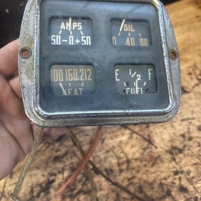 DODGE PICKUP 100 SERIES Speedometer 1951, 52, 53, With Wires - Thumbnail 5