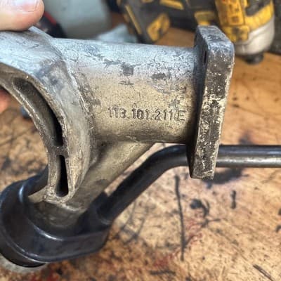 VW OEM Generator stand oil filler 12 volt 113 101 211 E - Thumbnail 16