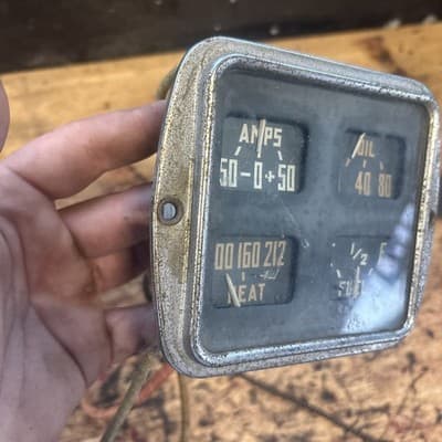 DODGE PICKUP 100 SERIES Speedometer 1951, 52, 53, With Wires - Thumbnail 2