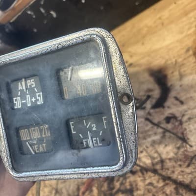 DODGE PICKUP 100 SERIES Speedometer 1951, 52, 53, With Wires - Thumbnail 4