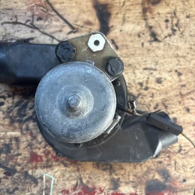 VW T2 Bus Heater Blower Motor w/bracket&relay 72-79, USED OE German, #261261193A - Thumbnail 6