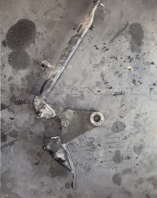 1981 Honda CB 900C Rear Brake Caliper Bracket - Thumbnail 2