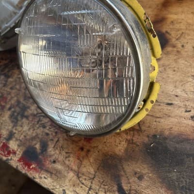 1967-1979 Volkswagen Bug type 3 headlight assembly HELLA 311 941 035 A (J18) - Thumbnail 4