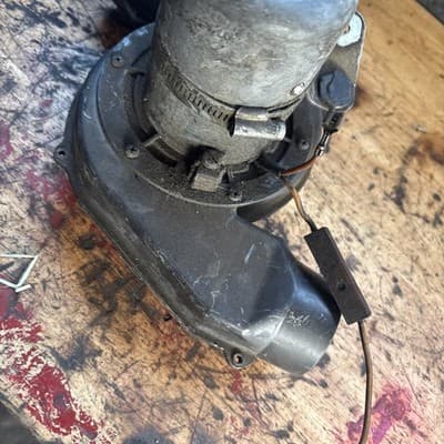 VW T2 Bus Heater Blower Motor w/bracket&relay 72-79, USED OE German, #261261193A - Thumbnail 12