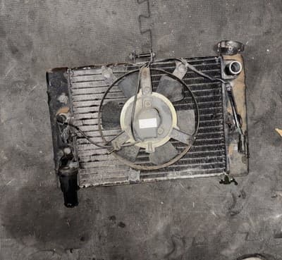 1987-1988 HONDA MAGNA VF700C 700 RADIATOR & COOLING FAN - Thumbnail 8