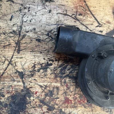 VW T2 Bus Heater Blower Motor w/bracket&relay 72-79, USED OE German, #261261193A - Thumbnail 7