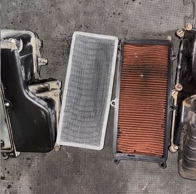 87 Honda VF700 VF 700 C Super Magna Airbox Air Box Filter - Thumbnail 14