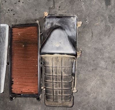 87 Honda VF700 VF 700 C Super Magna Airbox Air Box Filter - Thumbnail 6