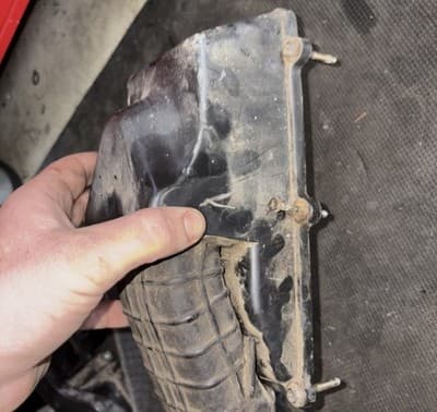 87 Honda VF700 VF 700 C Super Magna Airbox Air Box Filter - Thumbnail 7