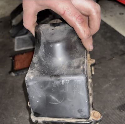 87 Honda VF700 VF 700 C Super Magna Airbox Air Box Filter - Thumbnail 11
