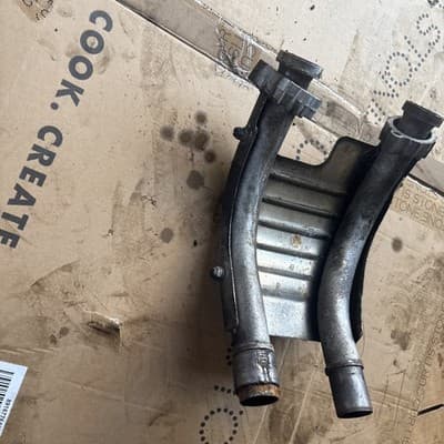 1983 Honda VF1100S V65 Magna center exhaust header and heat shield - Thumbnail 3