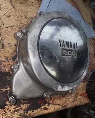 1987 Yamaha Venture XVZ1300 Clutch Engine Side Cover 87 XVZ 1300 - Thumbnail 4