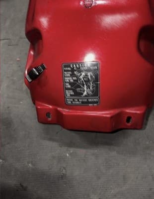 87 Honda VF700 VF 700 C Super Magna Rear Back Fender - Thumbnail 9
