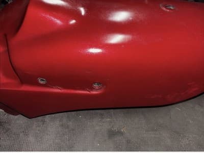 87 Honda VF700 VF 700 C Super Magna Rear Back Fender - Thumbnail 4