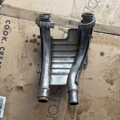 1983 Honda VF1100S V65 Magna center exhaust header and heat shield - Thumbnail 2