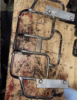 86-93 Yamaha Venture Royale XVZ1300 Luggage Rack Mount - Thumbnail 3