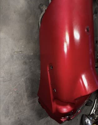 87 Honda VF700 VF 700 C Super Magna Rear Back Fender - Thumbnail 8