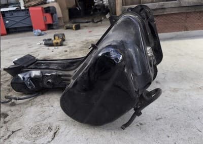 86-93 Yamaha Venture Royale XVZ1300 Gas Fuel Tank Petrol Reservoir WITH KEY - Thumbnail 16