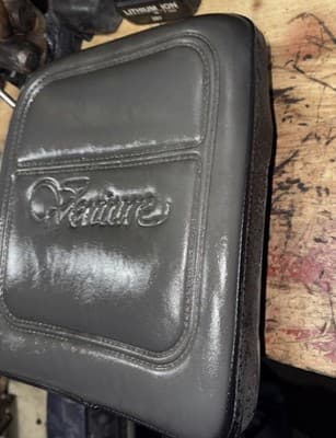 86-93 Yamaha XVZ13 Venture Royale XVZ 1300 backrest top box center pad - Thumbnail 9