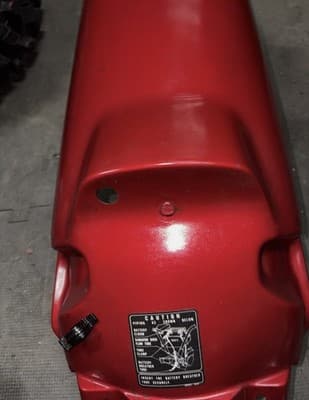 87 Honda VF700 VF 700 C Super Magna Rear Back Fender - Thumbnail 10