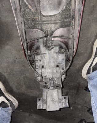 87 Honda VF700 VF 700 C Super Magna Rear Back Fender - Thumbnail 3