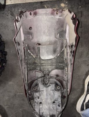 87 Honda VF700 VF 700 C Super Magna Rear Back Fender - Thumbnail 5