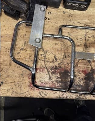 86-93 Yamaha Venture Royale XVZ1300 Luggage Rack Mount - Thumbnail 7