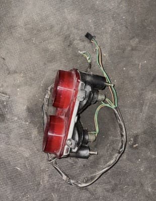 87 Honda VF700 VF 700 C Super Magna Rear Back Taillight Tail Light - Thumbnail 3