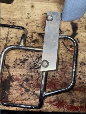 86-93 Yamaha Venture Royale XVZ1300 Luggage Rack Mount - Thumbnail 5