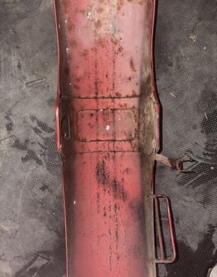 87 Honda VF 700 VF700 C Super Magna front fender - Thumbnail 4