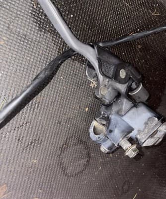 1987 Yamaha Venture XVZ1300 XVZ 1300 Front Brake Lever Master Cylinder Right 87 - Thumbnail 2