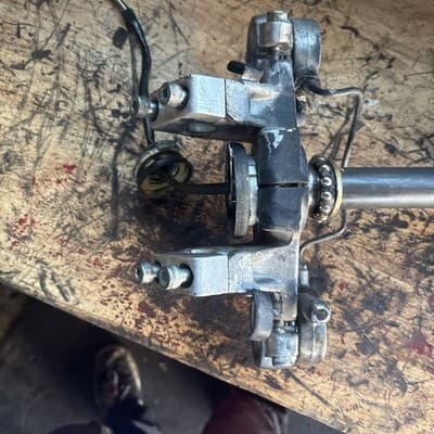 84 HONDA VF1100 VF 1100 S V65 SABRE STEERING STEM TRIPLE TREE TOP CLAMP - Thumbnail 5