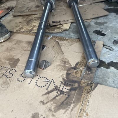 1983-1986 Honda VF1100S Magna V65 Front Forks Suspension Set STRAIGHT - Thumbnail 8