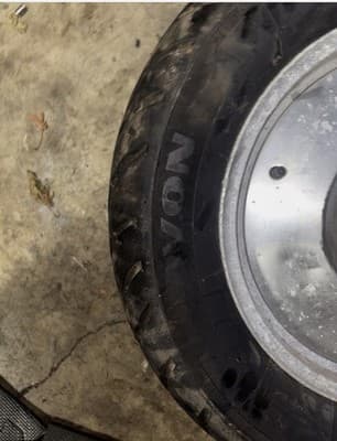 1986 86 HONDA VF700C VF 700C 700 MAGNA REAR RIM - Thumbnail 10