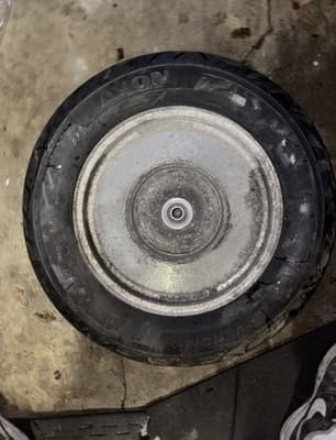1986 86 HONDA VF700C VF 700C 700 MAGNA REAR RIM - Thumbnail 19