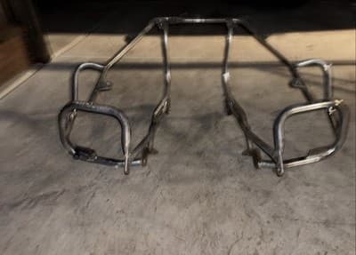 1987 Yamaha Venture XVZ1300 XVZ 1300 Side Saddle Bag Mount Guard Support Crash - Thumbnail 3