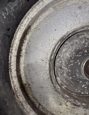 1986 86 HONDA VF700C VF 700C 700 MAGNA REAR RIM - Thumbnail 8