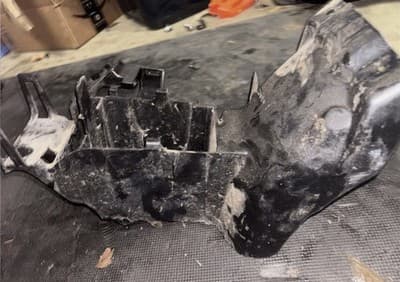 Battery box under seat Super Magna 87 VF700C, 88 vf 700 c Honda #A29 - Thumbnail 5