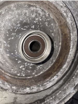 1986 86 HONDA VF700C VF 700C 700 MAGNA REAR RIM - Thumbnail 15