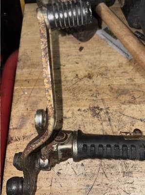 Honda Magna VF700C VF700 VF 700 C Left Front Foot Peg Shifter Pedal - Thumbnail 9