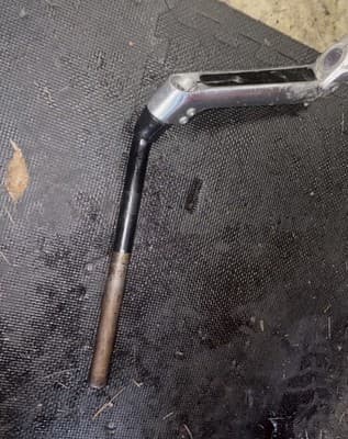 1987 Yamaha Venture XVZ1300 XVZ 1300 Left Handlebar Handle Bar Mount 1986 1988 - Thumbnail 6