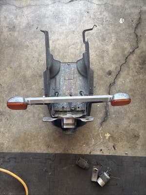 1983-86 Honda VF1100 V65 Magna Rear Fender Tail Light Plate Bracket VF1100C - Thumbnail 6