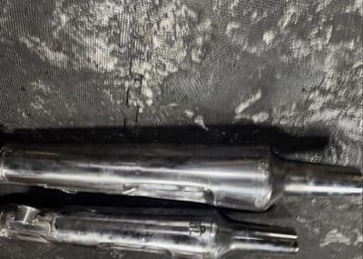 1987 Yamaha Venture XVZ1300 XVZ 1300 Exhaust Muffler System Pipes Silencer 1986 - Thumbnail 7