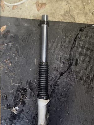 1987 Yamaha Venture XVZ1300 XVZ 1300 left Front Fork Tube Suspension 1988 1986 - Thumbnail 8
