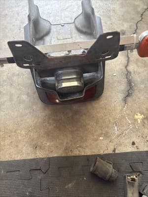 1983-86 Honda VF1100 V65 Magna Rear Fender Tail Light Plate Bracket VF1100C - Thumbnail 9