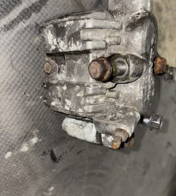 1987 87 Honda Super Magna VF700C VF 700 C front brake caliper caliber Left - Thumbnail 5