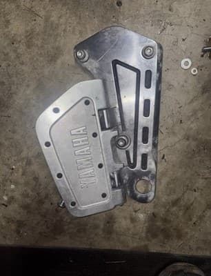 1987 Yamaha Venture XVZ1300 XVZ 1300 Left Rear Back Passenger Foot Peg Pedal 87 - Thumbnail 2