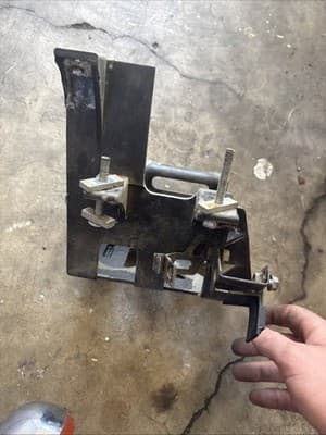 1983 honda v65 magna OEM BATTERY TRAY BOX HOLDER - Thumbnail 3