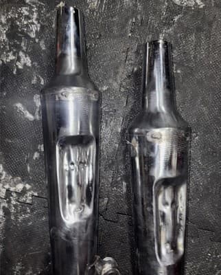 1987 Yamaha Venture XVZ1300 XVZ 1300 Exhaust Muffler System Pipes Silencer 1986 - Thumbnail 11